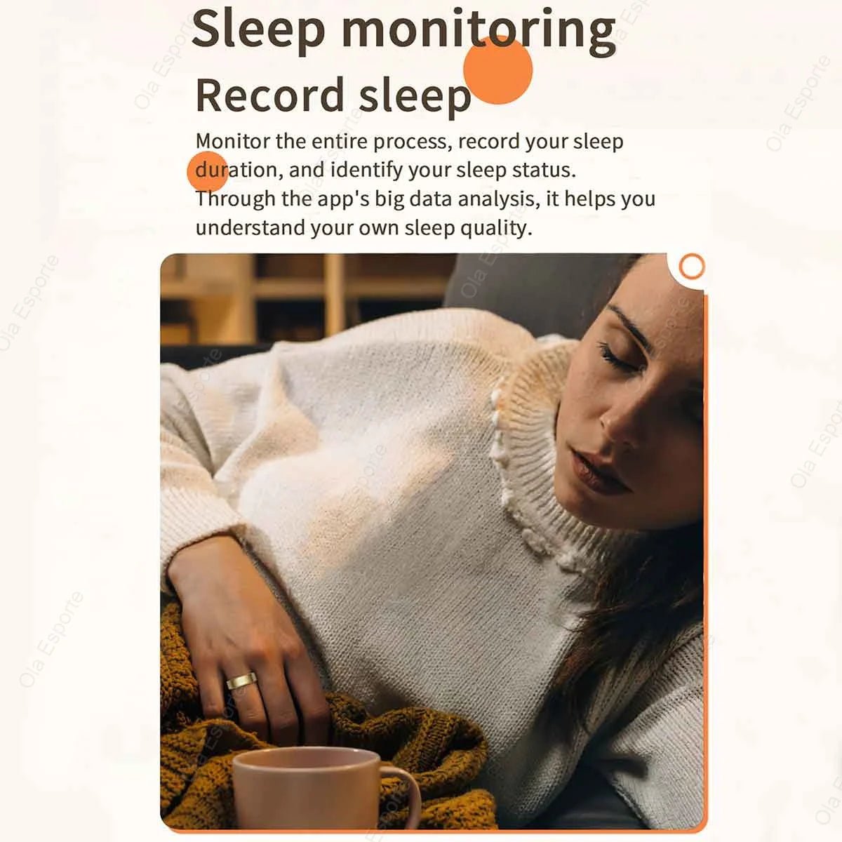 Smart Health Monitor Ring 2